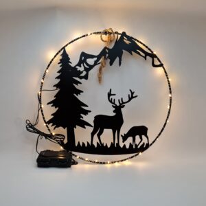 Šviečianti LED dekoracija MIŠKAS