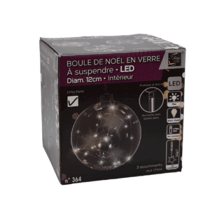 Dekoracija Šviečiantis LED burbulas