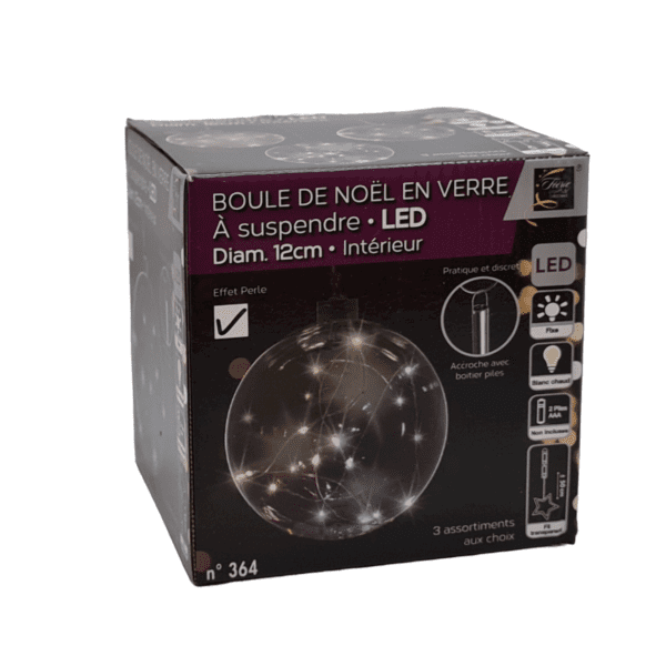 Dekoracija Šviečiantis LED burbulas