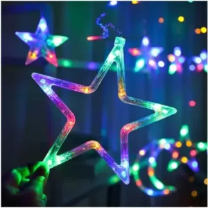 138 LED girlianda "Dangaus kūnai" (įvairiaspalvė)