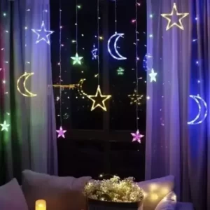 138 LED girlianda "Dangaus kūnai" (įvairiaspalvė)