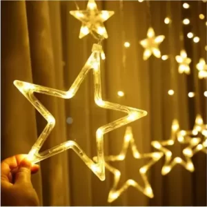 138 LED girlianda - užuolaida 