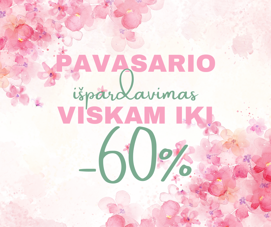 Pavasario išpardavimas